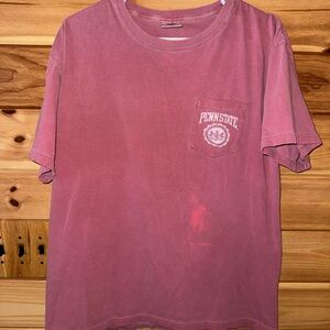 Comfort Colors Maroon Graphic Tee